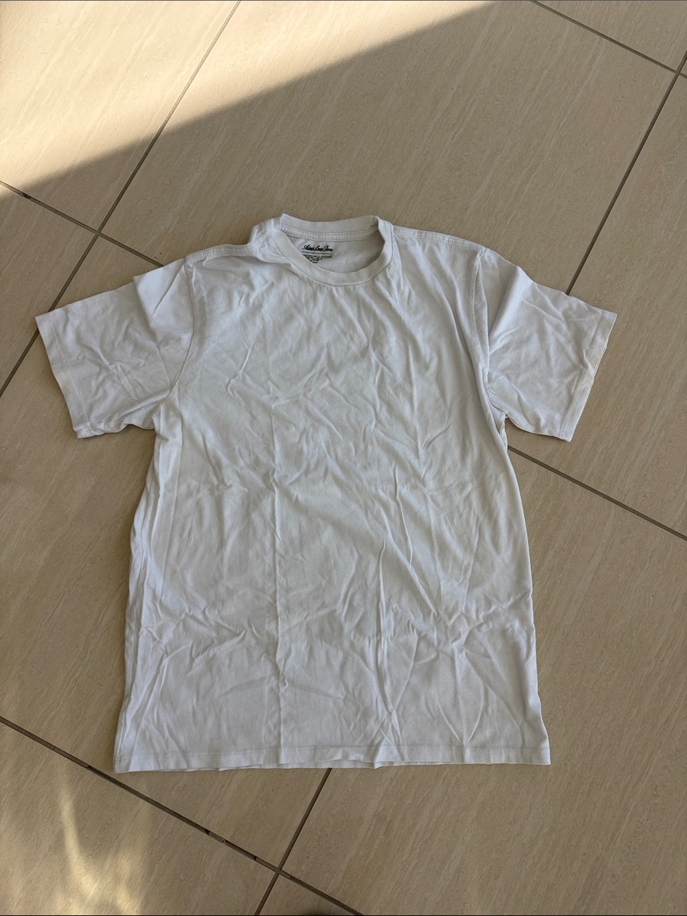 Aime Leon Dore White Short Sleeve Crewneck Tee